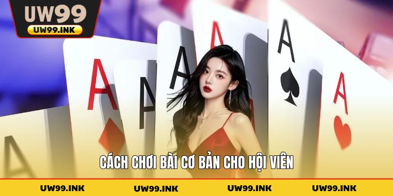 Cách chơi bài cơ bản cho hội viên