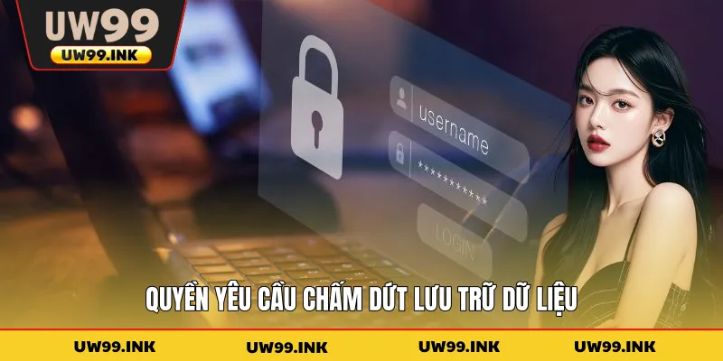 Quyền yêu cầu chấm dứt lưu trữ dữ liệu