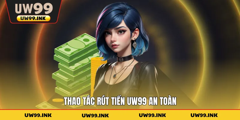 Thao tác rút tiền UW99 an toàn